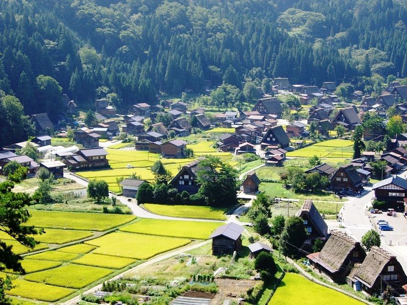 荻町城跡展望台