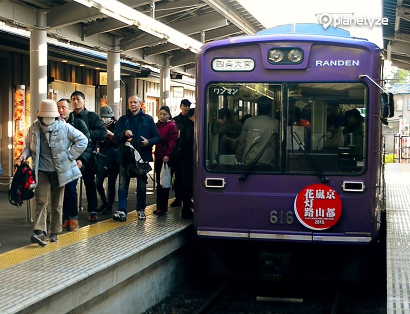 京福电铁 岚山车站