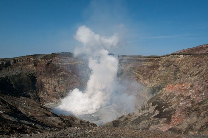 阿蘇中岳火山