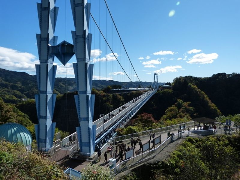 Ryujin Large Suspension Bridge 