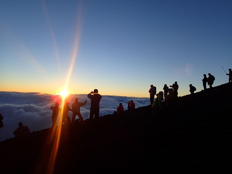 Climbing Mt. Fuji