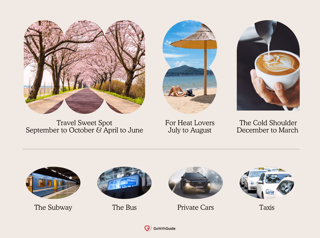 Transport and Weather Seasons in Busan