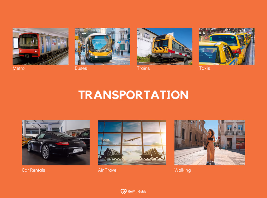 Popular Transportation In Portugal 
