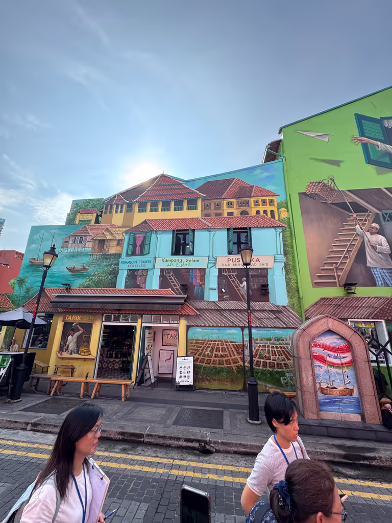 Singapore Private Tour - Kampong Glam Murals