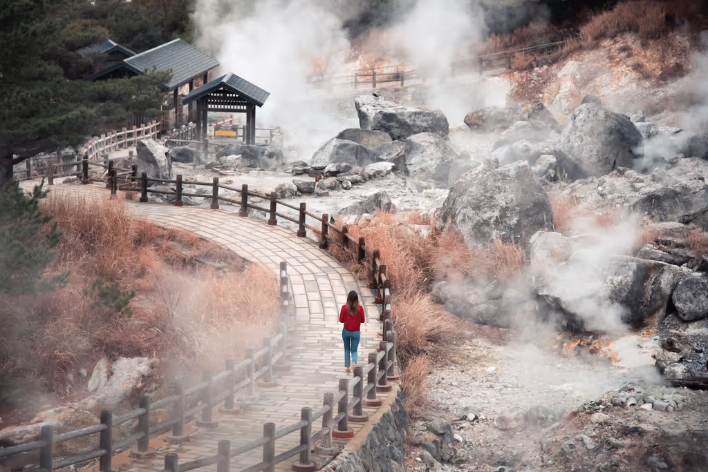 Fukuoka Private Tour - Unzen, Onsen Spot
