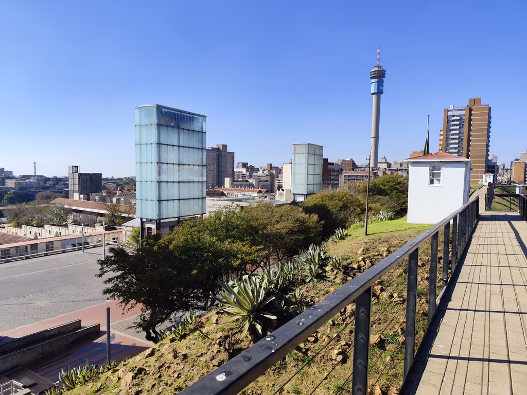 Gauteng Private Tour - A view of the awaiting trial block