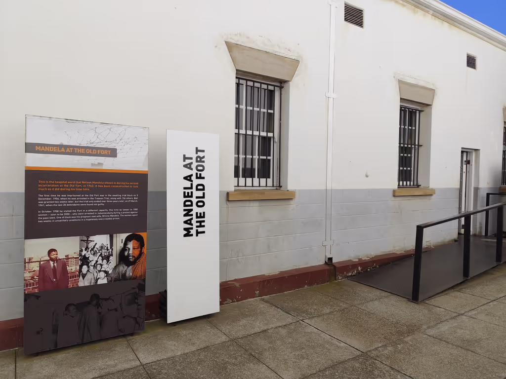 Gauteng Private Tour - Nelson Mandela's cell@ The Old Fort