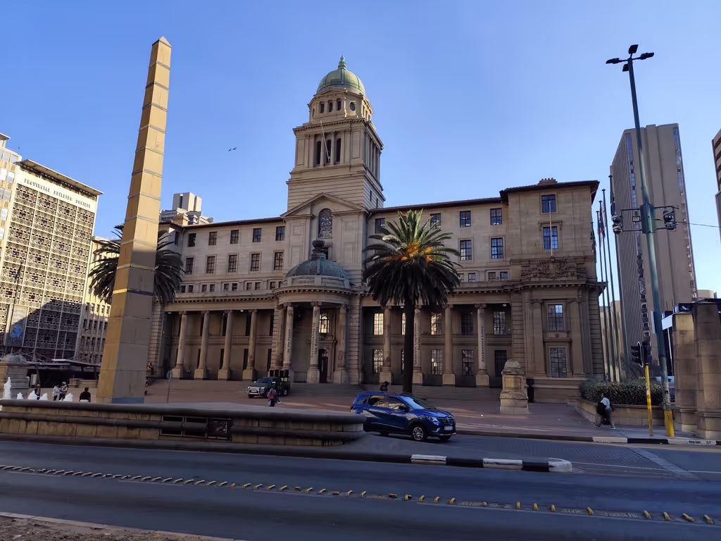 Gauteng Private Tour - Edwardian Baroque City Hall style