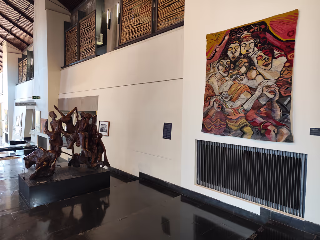 Gauteng Private Tour - The Constitutional Court Art gallery