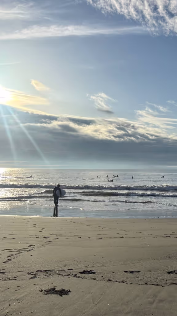 Tokushima Private Tour - Beach with surfer