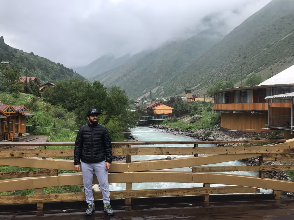 Al Manamah Private Tour - Me in Kyrgyzstan