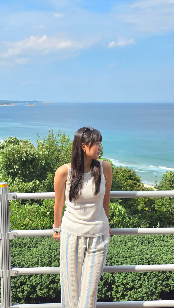 Seoul Private Tour - me in Goseong DMZ