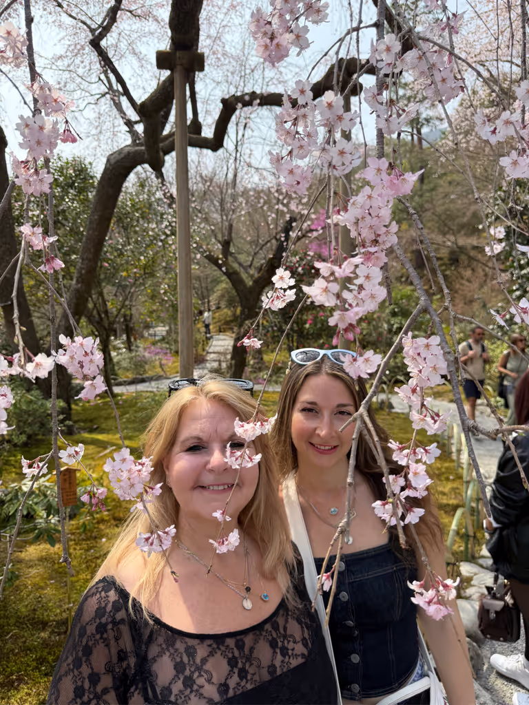 Osaka Private Tour - At Tenryuji Temple.