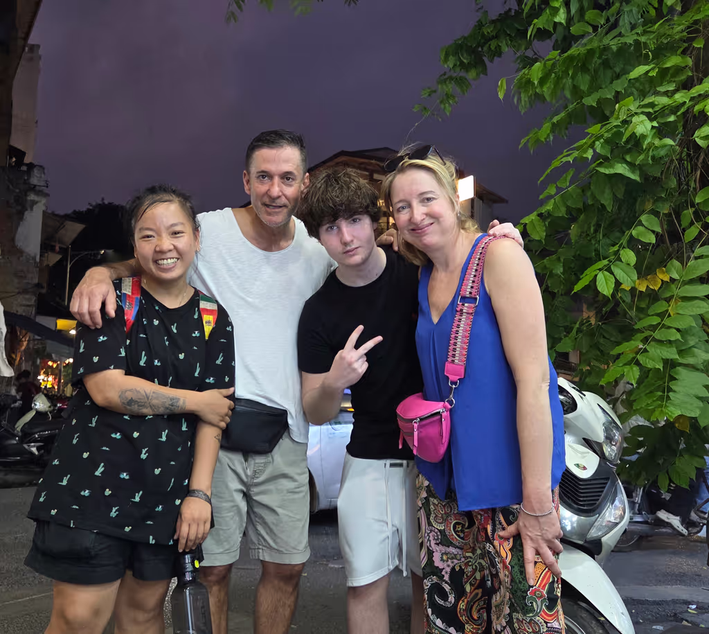 Hanoi Private Tour - It's a tour with a family from Germany 