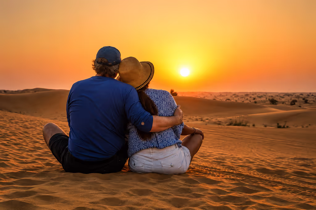 Doha Private Tour - Experience Sunrise during a private Doha desert safari.