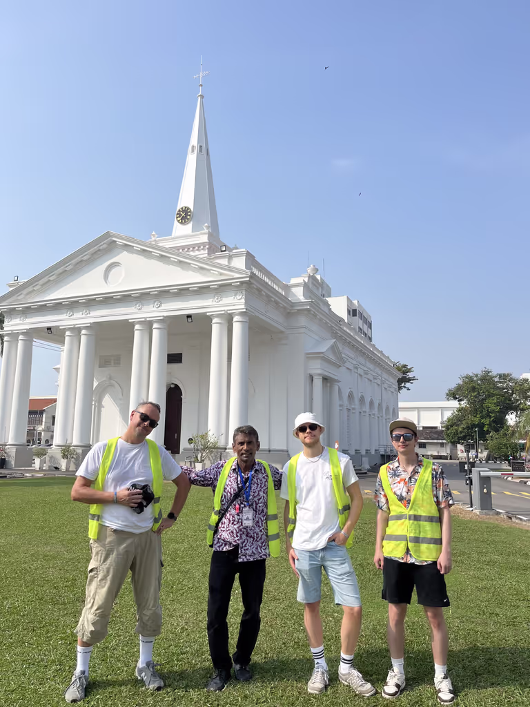 Penang Private Tour - 18th Century St. George Church 