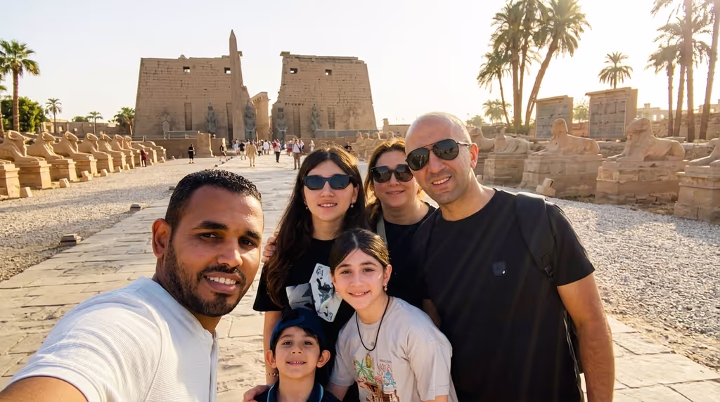 Luxor Private Tour - Luxor Temple. 
