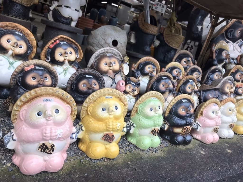 Osaka Private Tour - Colourful raccoons 