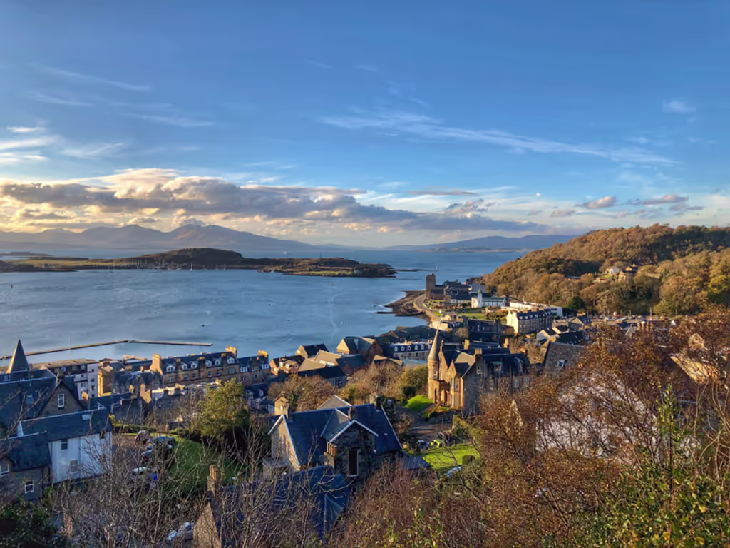 Edinburgh Private Tour - View over Oban