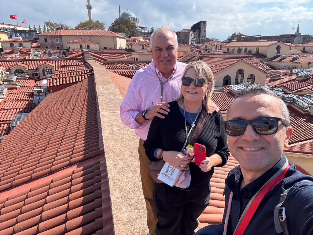 Istanbul Private Tour - Above the rooftops of Istanbul with my guests