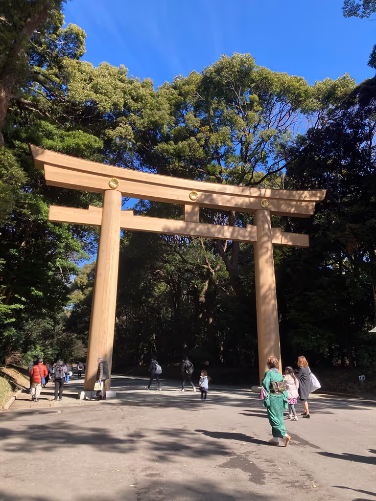 Tokyo Private Tour - One of the biggest torii-gate in Japan
