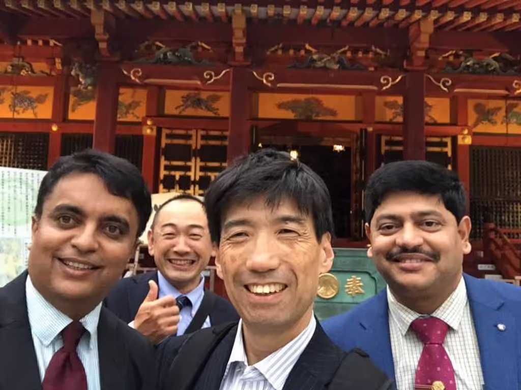 Okayama Private Tour - With my guests from India. Thank you for choosing me as your guide.