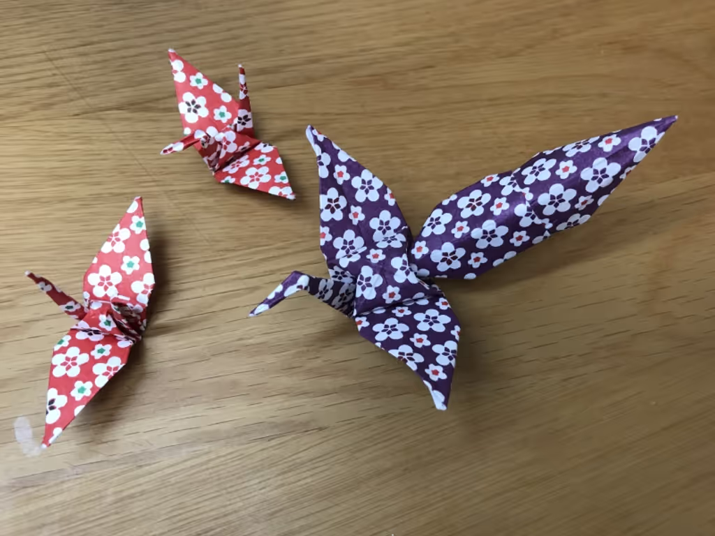 Tokyo Private Tour - Orizuru: origami cranes