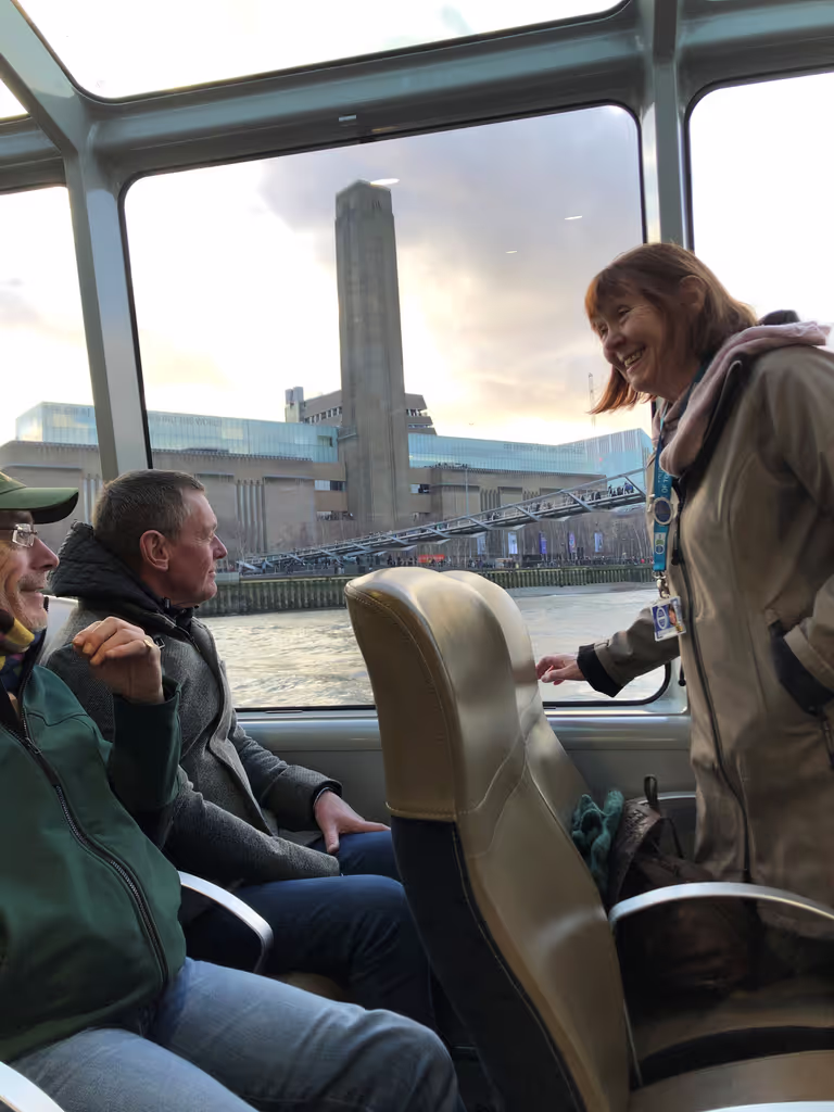 Avon Private Tour - Passing Tate Modern Gallery on the river taxi