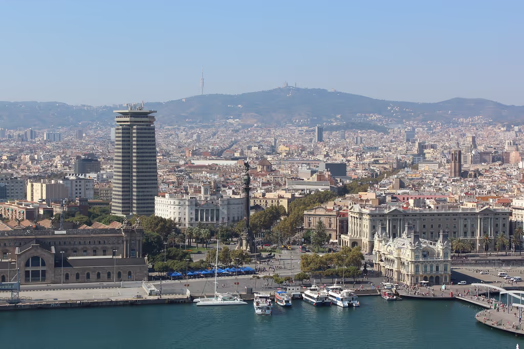 Barcelona Private Tour - Barcelona Panoramic View from the harbour