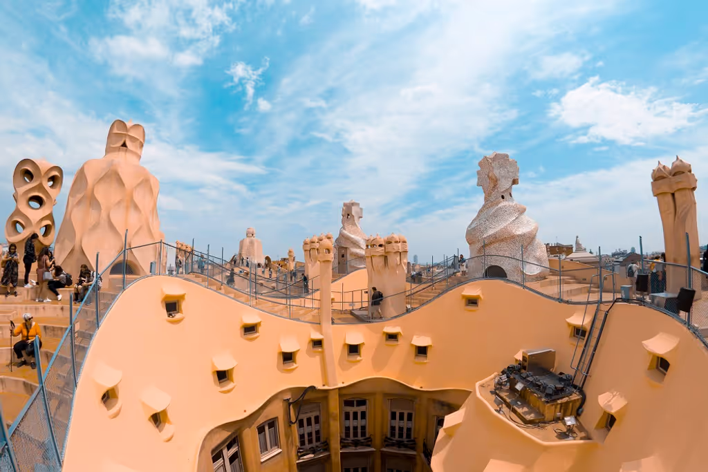 Barcelona Private Tour - Pedrera rooftop