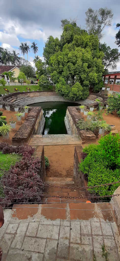 Galle Private Tour - Key hole well in Anuradhapura