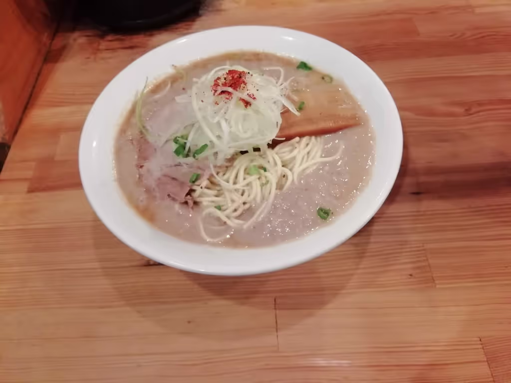 Osaka Private Tour - Meat cloudy chicken broth soup ramen at Gokkei