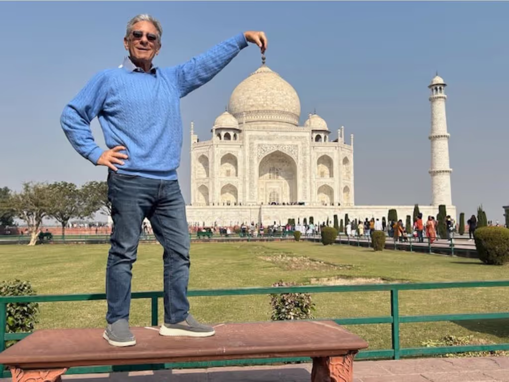 Agra Private Tour - Friend from USA at Taj Mahal