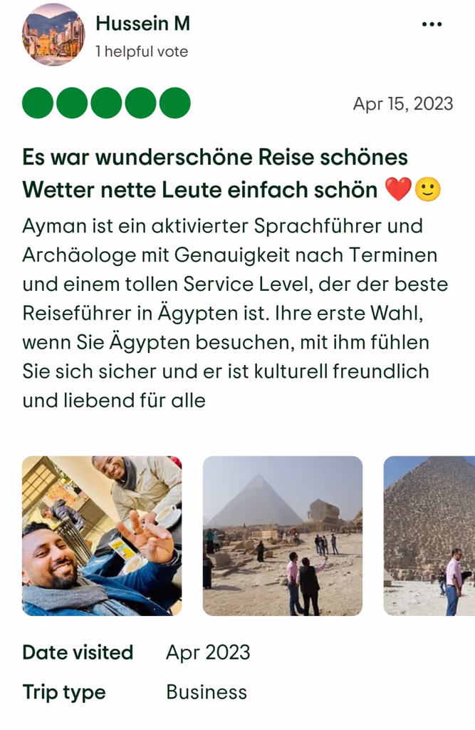 Luxor Private Tour - Review 