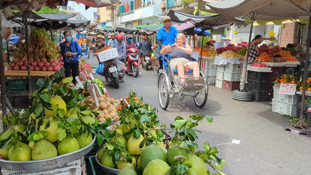 Ho Chi Minh Private Tour - Trishaw ride