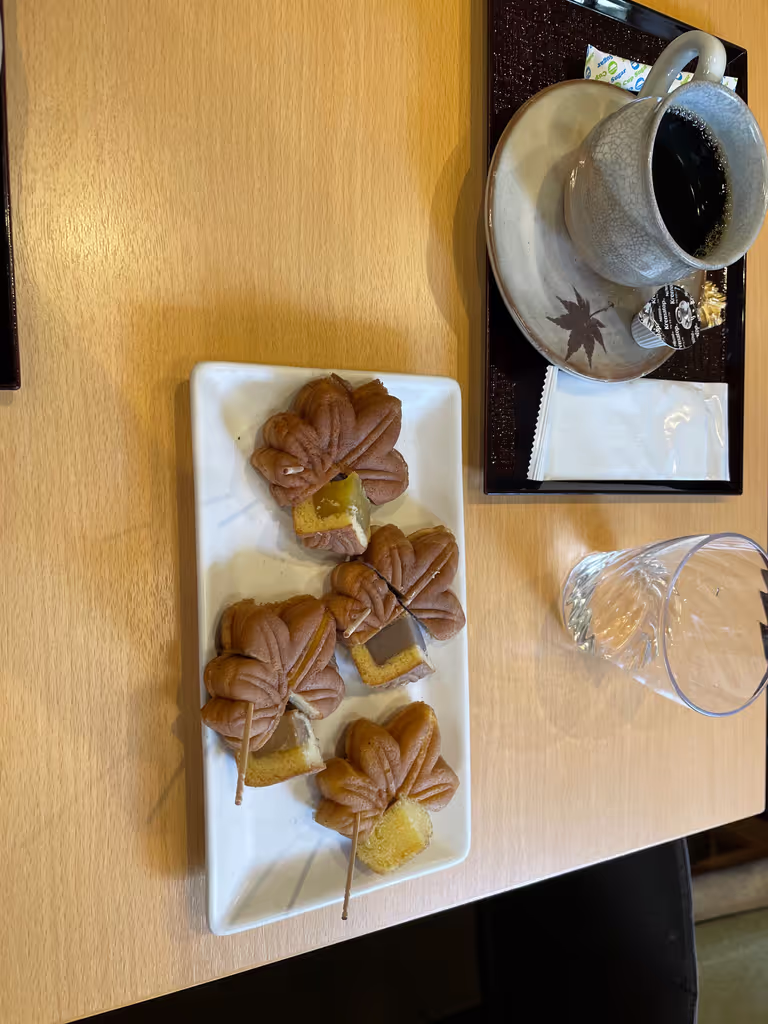 Hiroshima Private Tour - local cake snacks