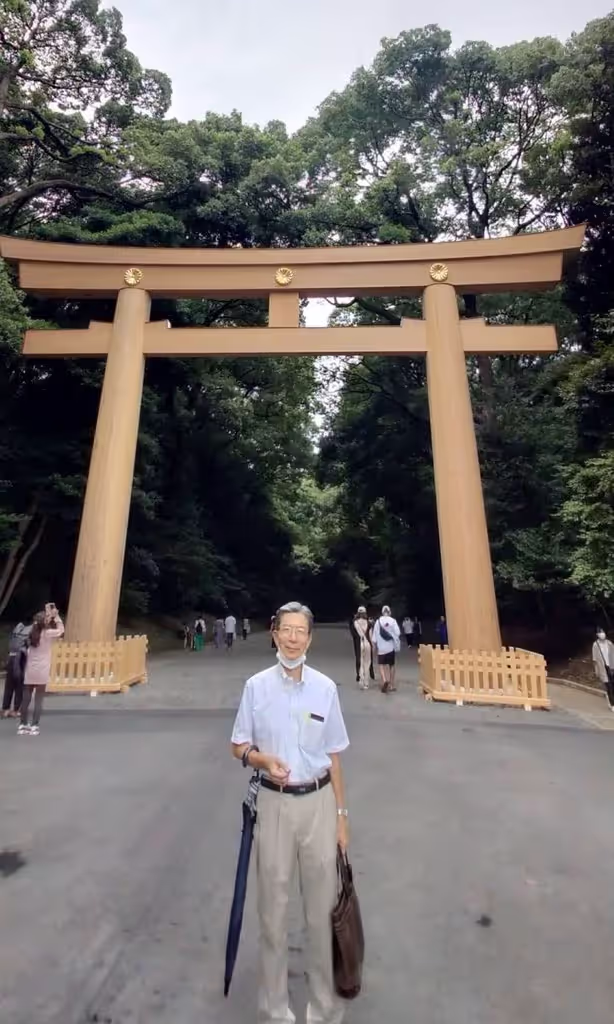 Kanagawa Private Tour - Torii Gate of Meiji-Jingu shrine (2022-08-14)