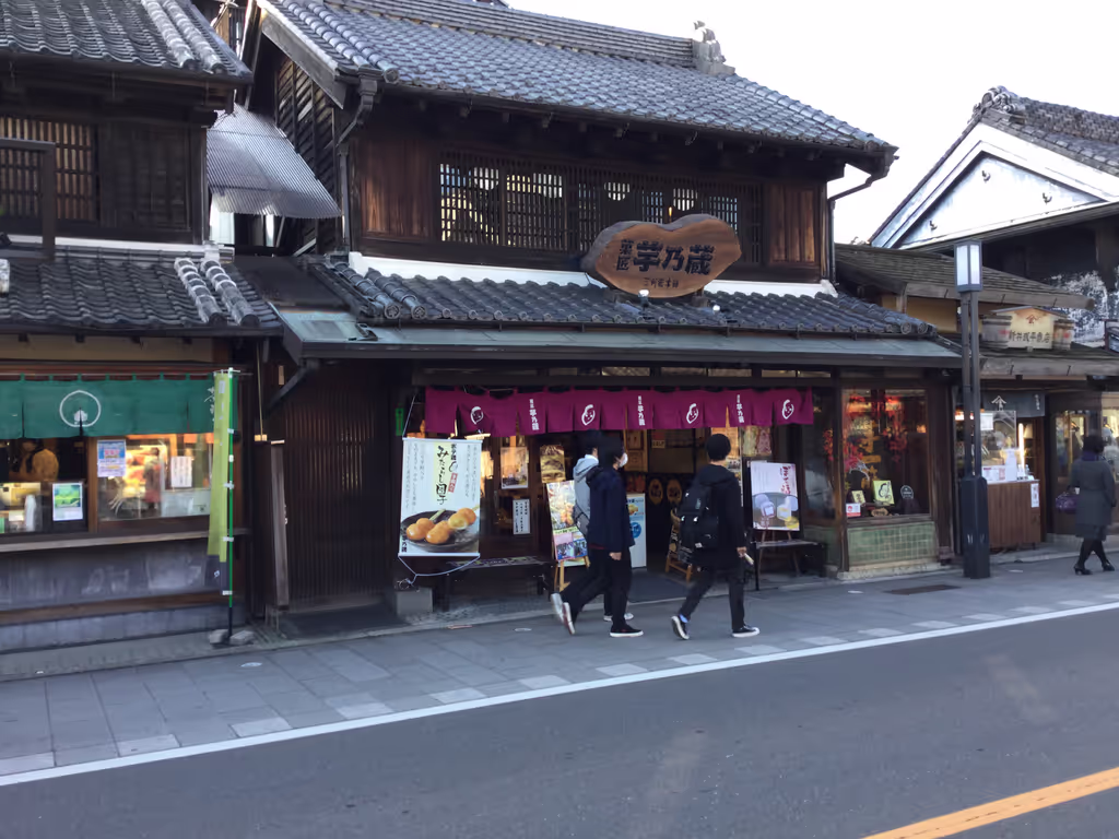 Kanagawa Private Tour - Kawagoe: Shops renovated from traditional houses