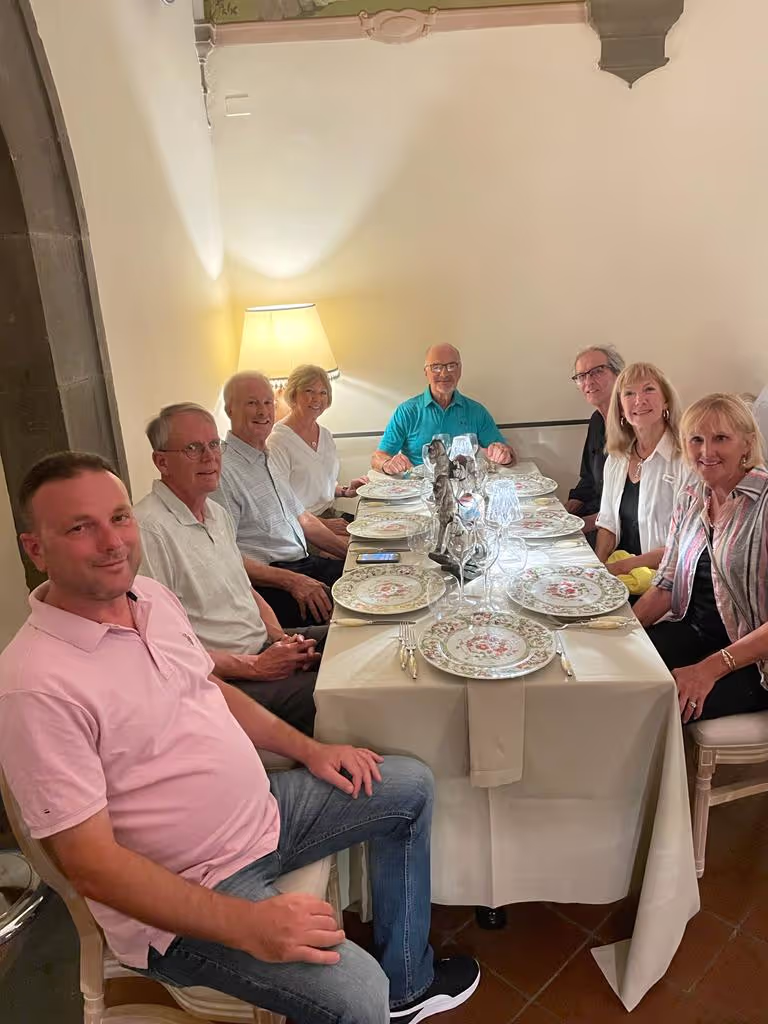 Split Private Tour - Guide Joško with Guests on Dinner