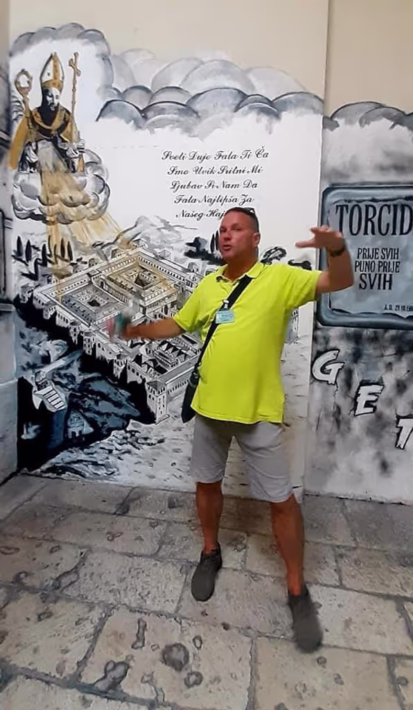 Split Private Tour - Guide Joško in Action