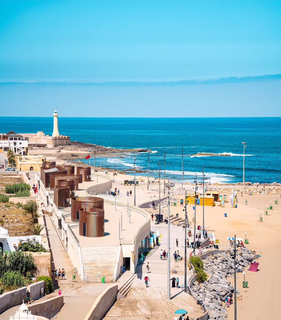 Rabat-Sale Private Tour - The beach of Rabat