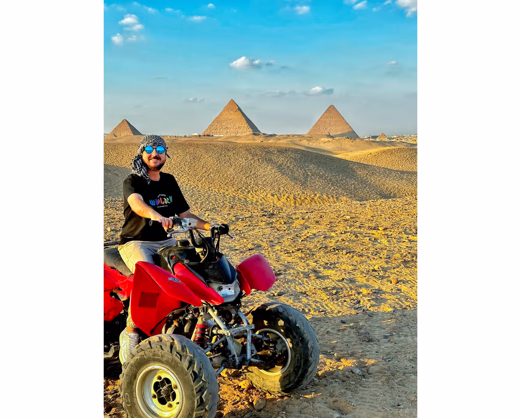 Cairo Private Tour - ATV at Pyramids of giza