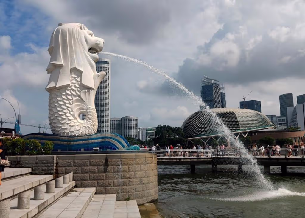 Singapore Private Tour - Merlion Park