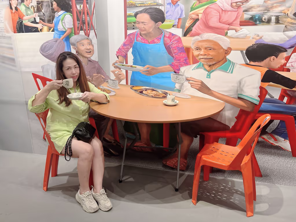 Singapore Private Tour - Go Lim Ko Bi (drink coffee)