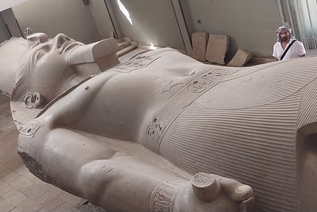 Cairo Private Tour - Colossus of Ramses in Saqqara