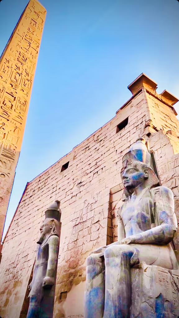 Luxor Private Tour - Ramses II statues 