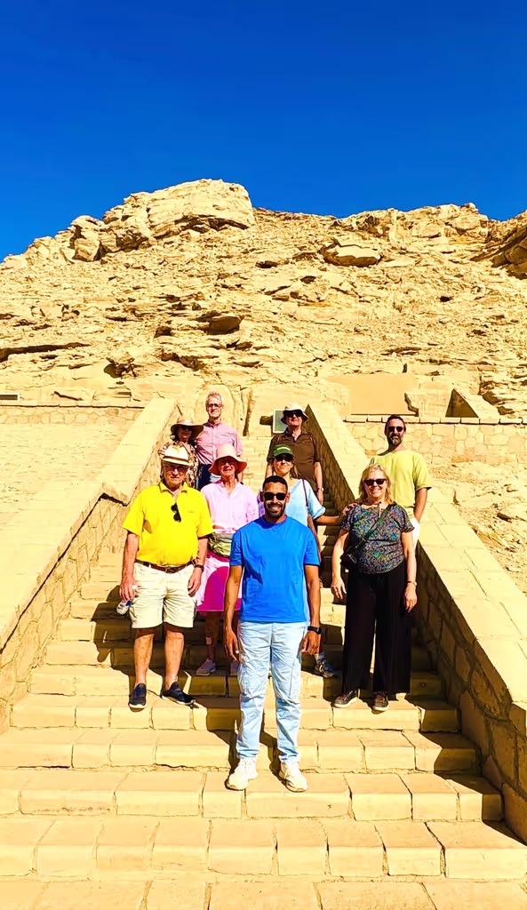 Luxor Private Tour - Group at ElKab Tombs 