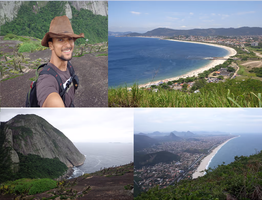 Rio de Janeiro Private Tour - Me and the amazing views of Itaipu neighborhood. Niterói - RJ - Brasil