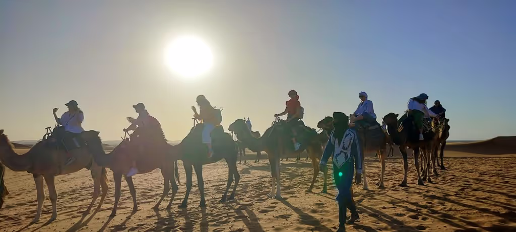 Marrakech Private Tour - Camel Trekking in Merzouga Sahara Desert 