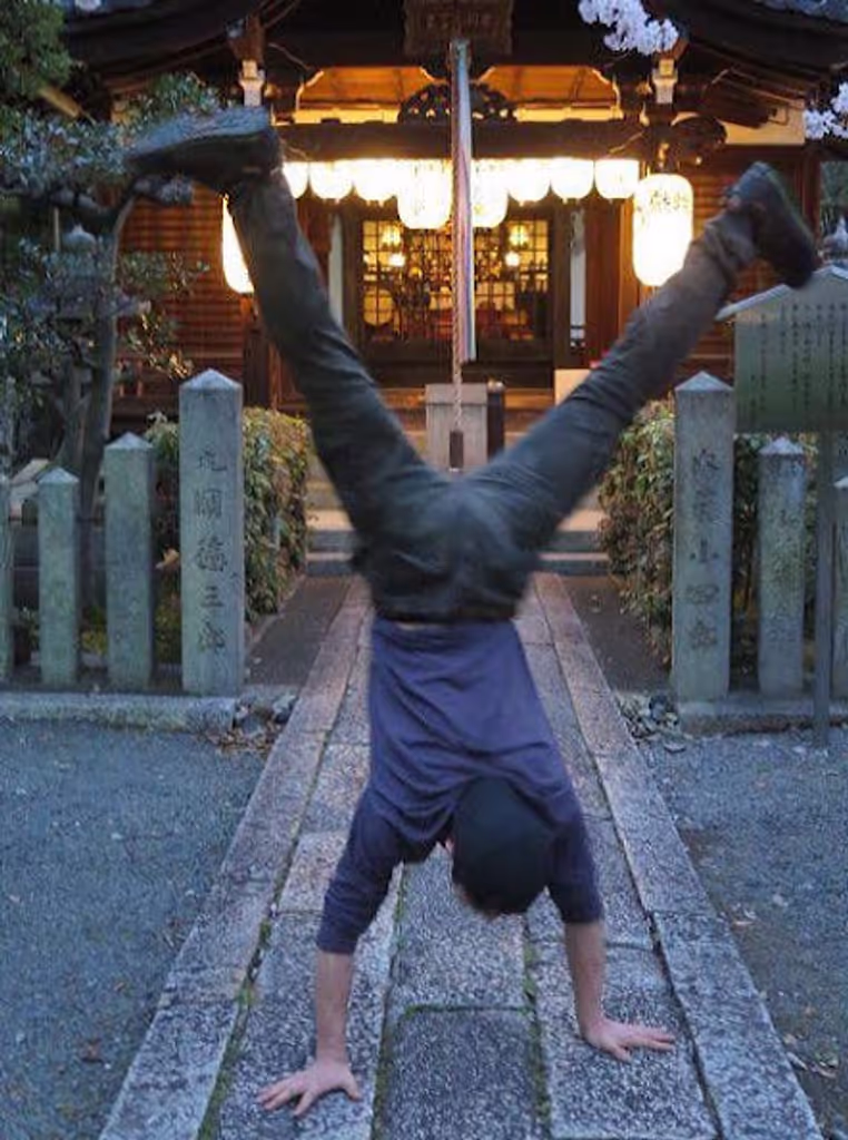 Kyoto Private Tour - me hand standing